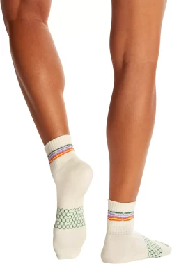 Bombas Women's Sunset Stripe Quarter Socks 8 Bombas Women's Sunset Stripe Quarter Socks -Sports store 101Q62 SCRS SoftWhite MODBCK
