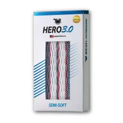 ECD USA Hero 3.0 Semi-Soft Lacrosse String 5 ECD USA Hero 3.0 Semi-Soft Lacrosse String -Sports store 106085 REDWHITEBLUE PKG