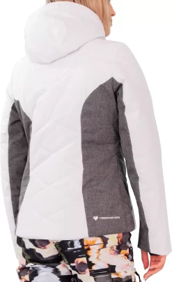 Obermeyer Women's Lorena Jacket 16 Obermeyer Women's Lorena Jacket -Sports store 11169K 16010 White MODSDE
