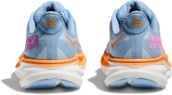 HOKA Women's Clifton 9 Running Shoes -Sports store 1127896 ABIW AiryBlue BCK