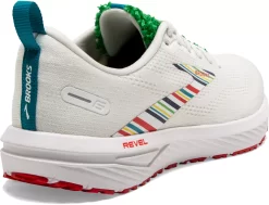 Brooks Women's Revel 6 Running Shoes 12 Brooks Women's Revel 6 Running Shoes -Sports store 1203861B109 WhiteGreenRed BCKR