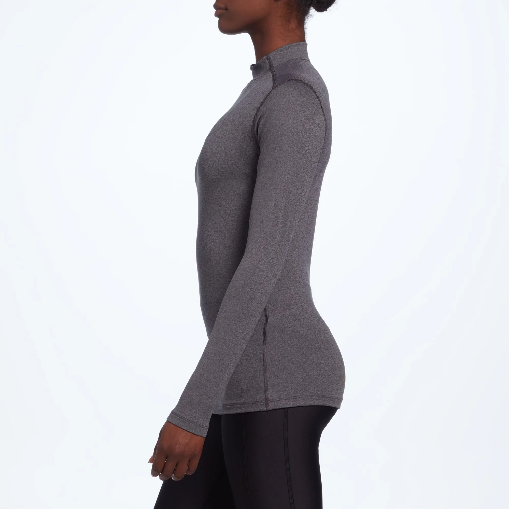 Under Armour Women's Fitted ColdGear Mockneck Shirt 5 Under Armour Women's Fitted ColdGear Mockneck Shirt - Image 3