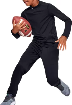 Under Armour Boys' ColdGear Mock Neck Long Sleeve Shirt 9 Under Armour Boys' ColdGear Mock Neck Long Sleeve Shirt -Sports store 1343269 001 BlackWhite MODDET