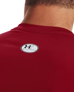 Under Armour Men's HeatGear Compression T-Shirt -Sports store 1361518 834 FlawlessWhite MODDET