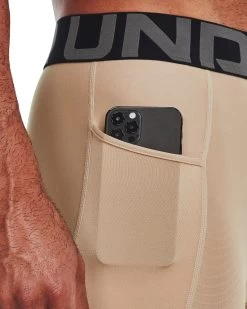 Under Armour Men's HeatGear Compression 6" Shorts 9 Under Armour Men's HeatGear Compression 6" Shorts -Sports store 1361596 249 BeigeGraphite MODDET