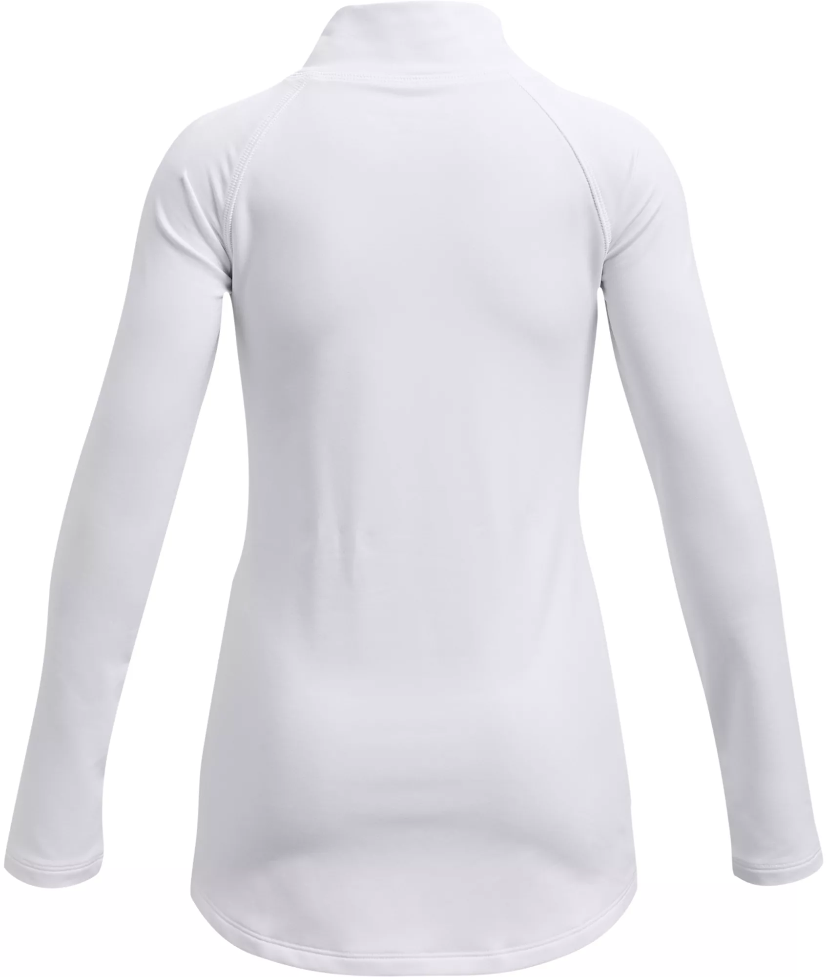 Under Armour Girls' ColdGear Long Sleeve Mock Neck Shirt 4 Under Armour Girls' ColdGear Long Sleeve Mock Neck Shirt - Image 2