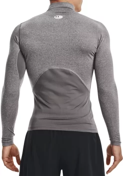 Under Armour Men's ColdGear Mock Neck Compression Shirt 8 Under Armour Men's ColdGear Mock Neck Compression Shirt -Sports store 1366072 020 CharcoalLHeatherBlack SWATCH
