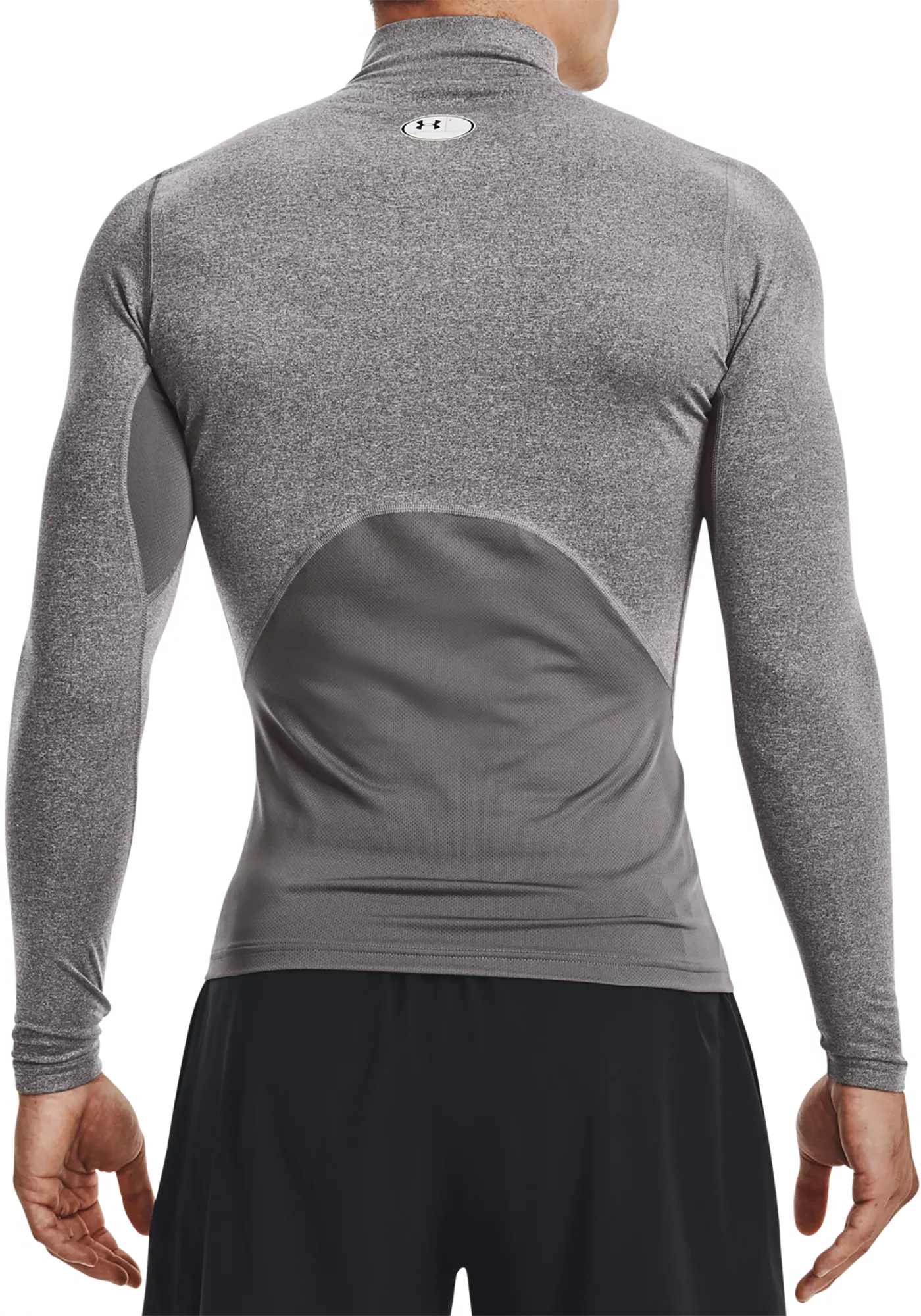 Under Armour Men's ColdGear Mock Neck Compression Shirt 5 Under Armour Men's ColdGear Mock Neck Compression Shirt - Image 3