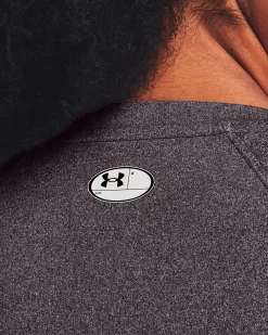 Under Armour Women's Authentics ColdGear Crewneck Pullover 2.0 -Sports store 1368701 019 CharcoalLightHeather MODDET