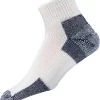 Thorlo Running Maximum Cushion Mini-Crew Socks 1 Thorlo Running Maximum Cushion Mini-Crew Socks -Sports store 15THOUTHRLRNNNGMNAPA White
