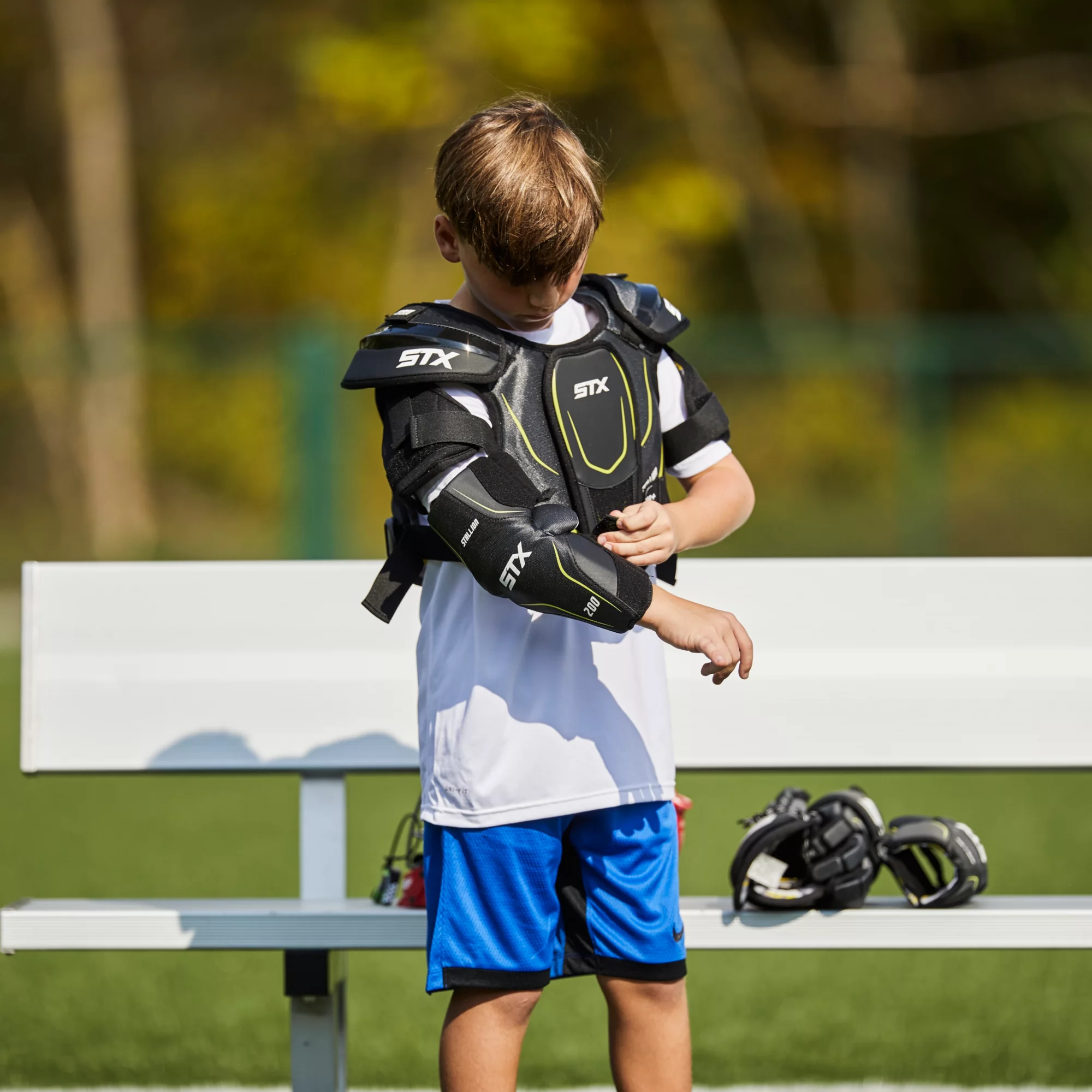 STX Youth Stallion 200 Lacrosse Arm Pads 4 STX Youth Stallion 200 Lacrosse Arm Pads - Image 2