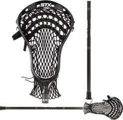 STX Stallion Starter 200 On Stallion 6000 Complete Attack Lacrosse Stick