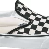 Vans Kids' Preschool Checkerboard Classic Slip-On Shoes