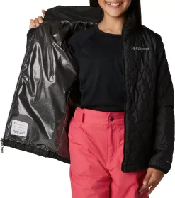 Columbia Girls' Whirlibird II 2-in-1 Jacket 21 Columbia Girls' Whirlibird II 2-in-1 Jacket -Sports store 1801531 013 BlkCracklePrntBlk MODDET alt3