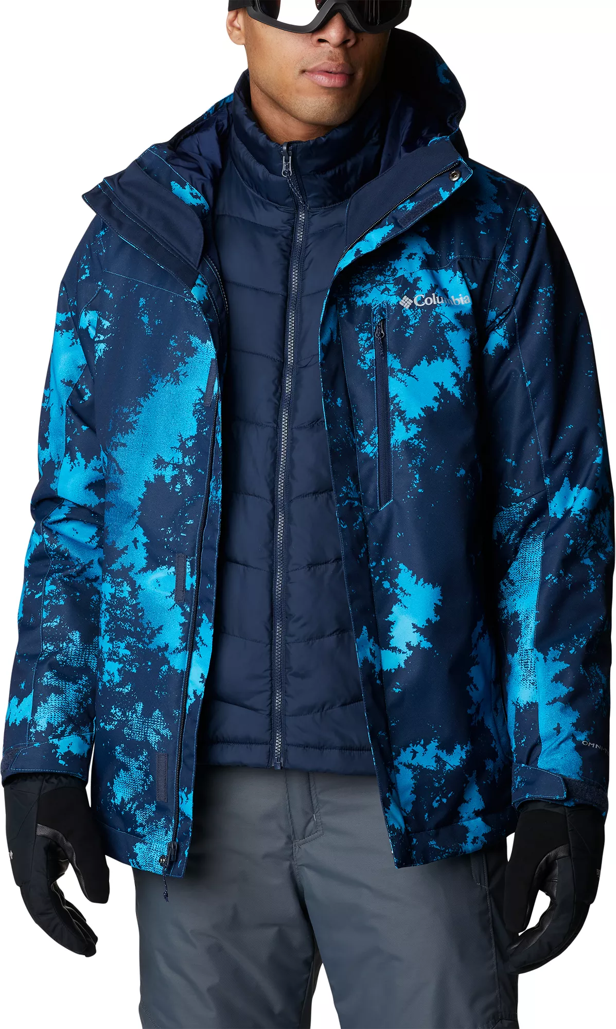 Columbia Men's Whirlibird IV Interchange 3-in-1 Jacket 6 Columbia Men's Whirlibird IV Interchange 3-in-1 Jacket - Image 4