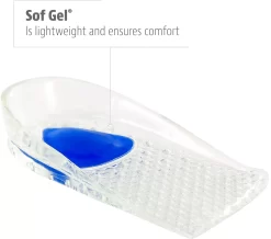 SOFSOLE Sof Sole Men's Gel Heel Cup 8 SOFSOLE Sof Sole Men's Gel Heel Cup -Sports store 18853 NOCOLOR SWATCH