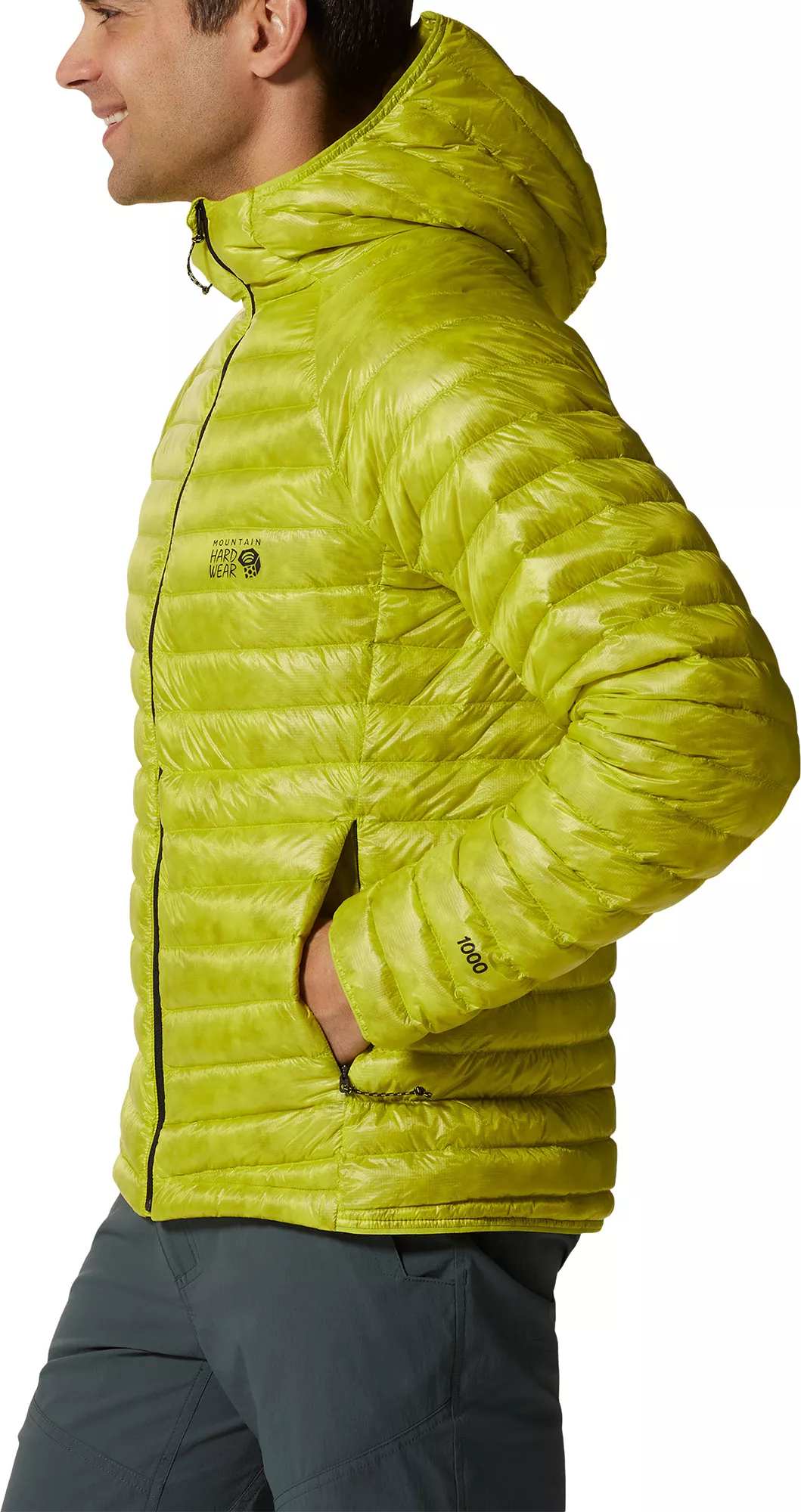 Mountain Hardwear Men's Ghost Whisperer Ultra Light Down Full-Zip Hooded Jacket 5 Mountain Hardwear Men's Ghost Whisperer Ultra Light Down Full-Zip Hooded Jacket - Image 3