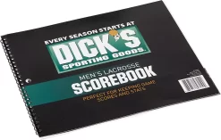 DICK'S Sporting Goods Men's Lacrosse Scorebook