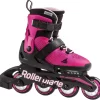 Rollerblade Girls' Microblade Adjustable Inline Skates 2 Rollerblade Girls' Microblade Adjustable Inline Skates -Sports store 18ROLGMCRBLDGRLSXILS Black Pink