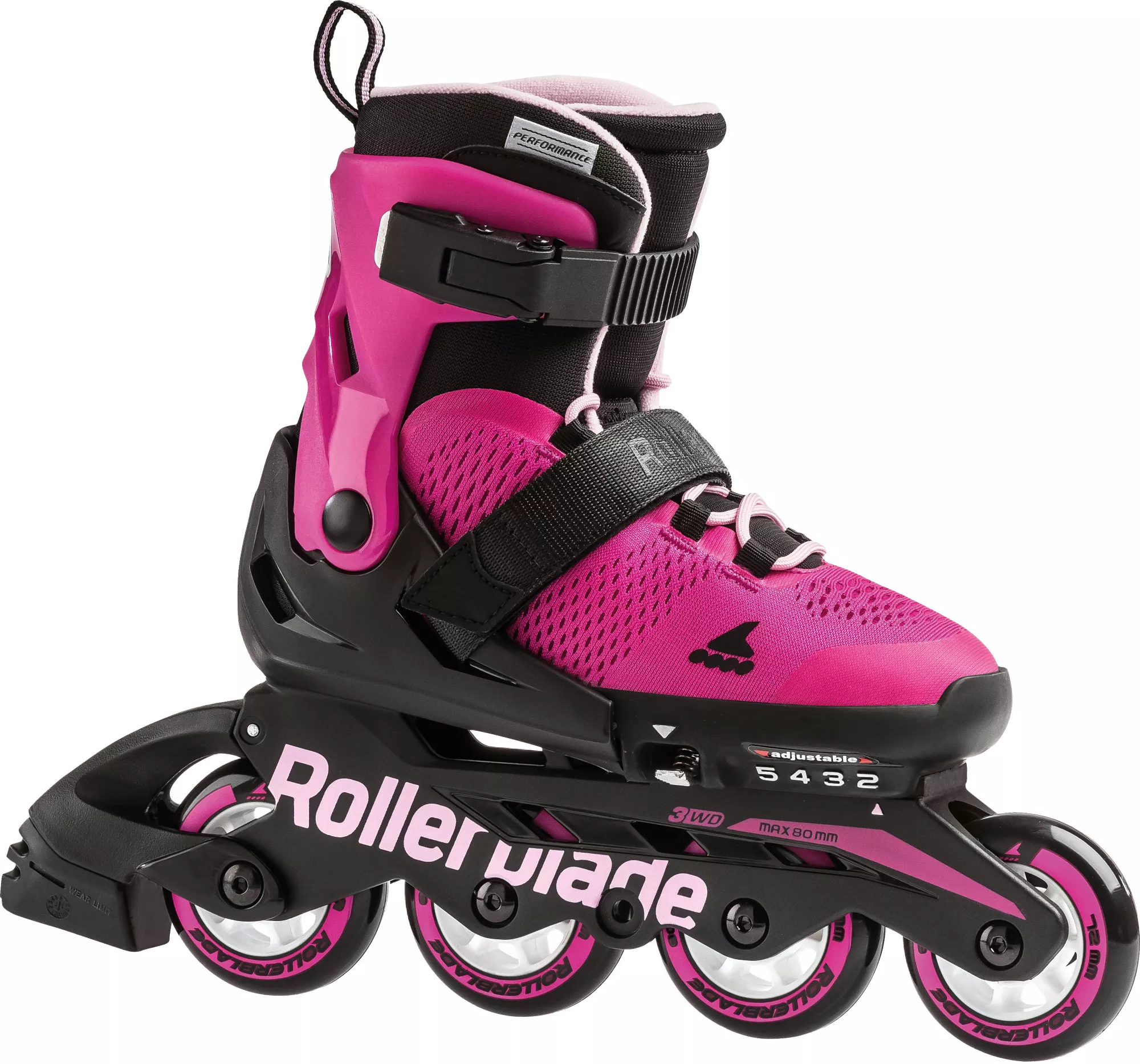 Rollerblade Girls' Microblade Adjustable Inline Skates 3 Rollerblade Girls' Microblade Adjustable Inline Skates