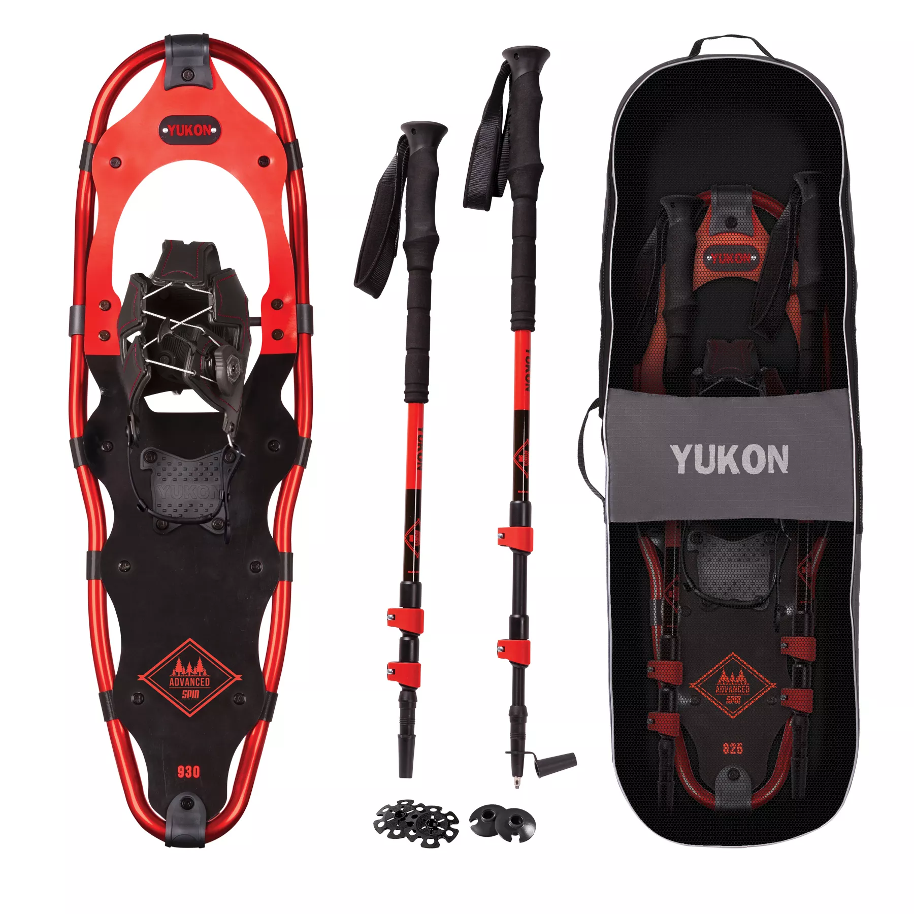 Yukon Charlie's Adult Advanced Spin Snowshoe Kit 3 Yukon Charlie's Adult Advanced Spin Snowshoe Kit