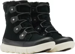 Sorel Women's Explorer II Joan Boots 15 Sorel Women's Explorer II Joan Boots -Sports store 1951631010 BlackFawn SET