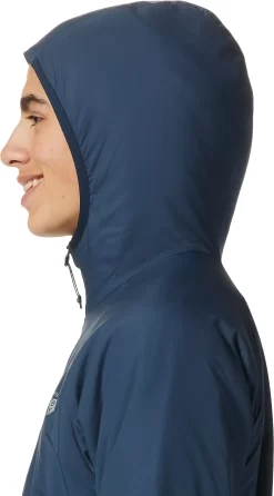 Mountain Hardwear Men's Kor Strata Hooded Jacket 15 Mountain Hardwear Men's Kor Strata Hooded Jacket -Sports store 1974101 425 HardwearNavy MODDET alt2