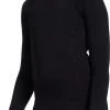 DSG Girls' Cold Weather Compression Crew Neck Long Sleeve Shirt 2 DSG Girls' Cold Weather Compression Crew Neck Long Sleeve Shirt -Sports store 19QYFGCWCLSCRWNCKDSG Pure Black