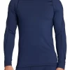 DSG Men's Cold Weather Crewneck Long Sleeve Shirt 1 DSG Men's Cold Weather Crewneck Long Sleeve Shirt -Sports store 19QYFMLSCWCCRCRWNDSG University Navy