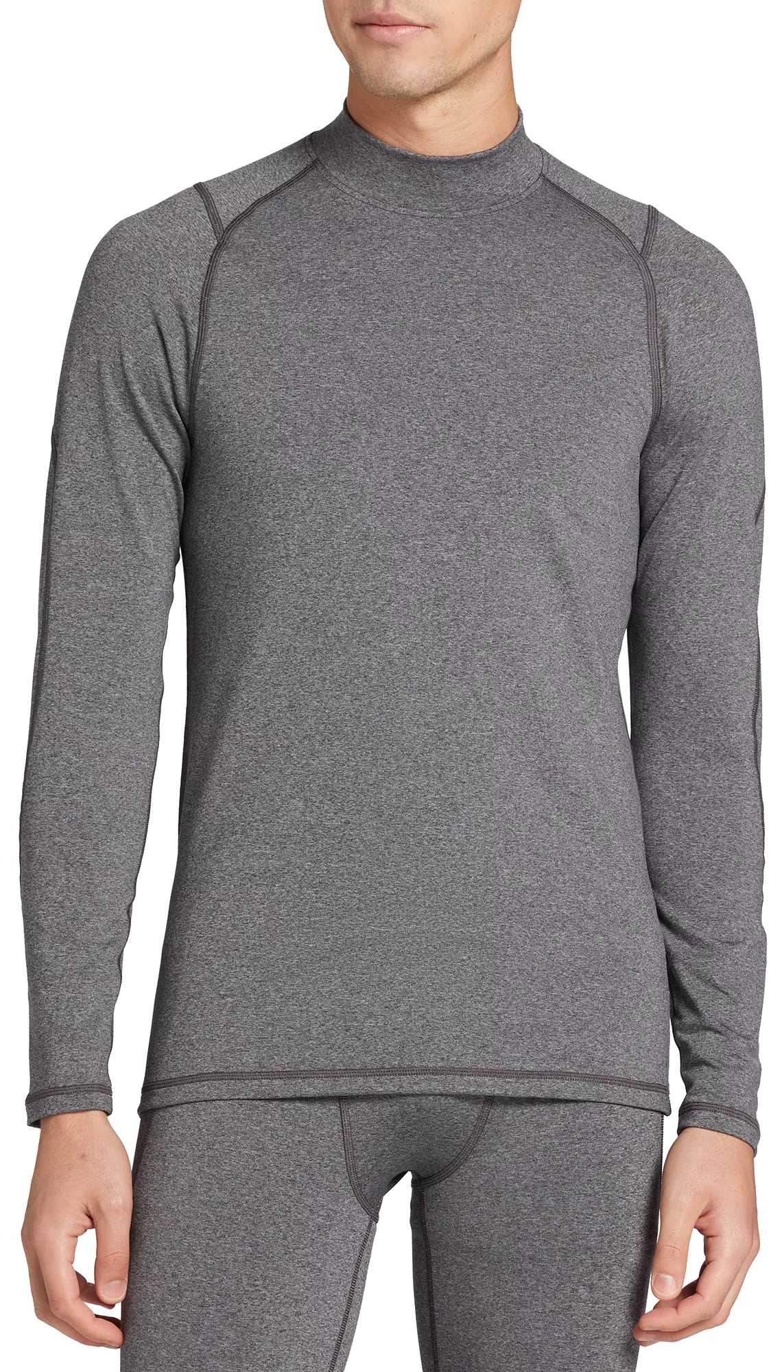 DSG Men's Cold Weather Compression Mock Neck Long Sleeve Shirt 3 DSG Men's Cold Weather Compression Mock Neck Long Sleeve Shirt