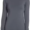DSG Women's Cold Weather Compression Long Sleeve Shirt 2 DSG Women's Cold Weather Compression Long Sleeve Shirt -Sports store 19QYFWCWCLSCNXXXXWAA Carbon Grey