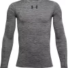 Under Armour Boy's ColdGear Armour Long Sleeve Shirt 2 Under Armour Boy's ColdGear Armour Long Sleeve Shirt -Sports store 19UARBRMRCGLSXXXXAPT Jet Gray Heather Black
