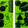 Nathan Aliens Reflective Sticker Pack 1 Nathan Aliens Reflective Sticker Pack -Sports store 20NTHURFLCTVSTCKRGAF No Color