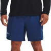 Under Armour Men's Launch SW 7” Shorts -Sports store 20UARMLNCHSW7SHRTAPB Blue Mirage Black