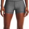 Under Armour Women's HeatGear Mid Rise 3โ Shorts 1 Under Armour Women's HeatGear Mid Rise 3โ Shorts -Sports store 20UARWHGRMRMDRS3SAPB Charcoal Light Heather