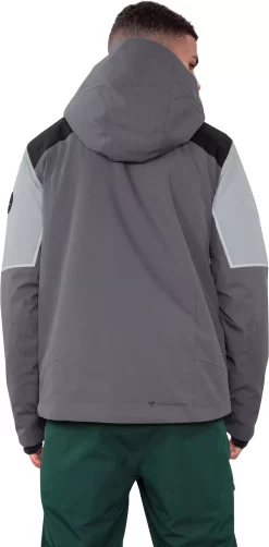 Obermeyer Men's Foundation Jacket -Sports store 21115X 030 Coal MODBCK