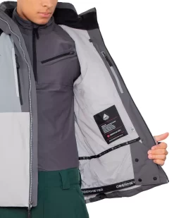 Obermeyer Men's Foundation Jacket -Sports store 21115X 030 Coal MODDET alt3