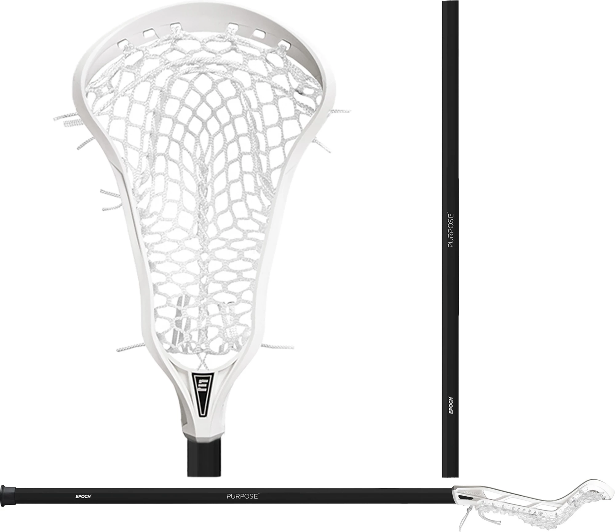 Epoch Women's Purpose 10 Pro Mesh & Alloy Complete Lacrosse Stick 3 Epoch Women's Purpose 10 Pro Mesh & Alloy Complete Lacrosse Stick