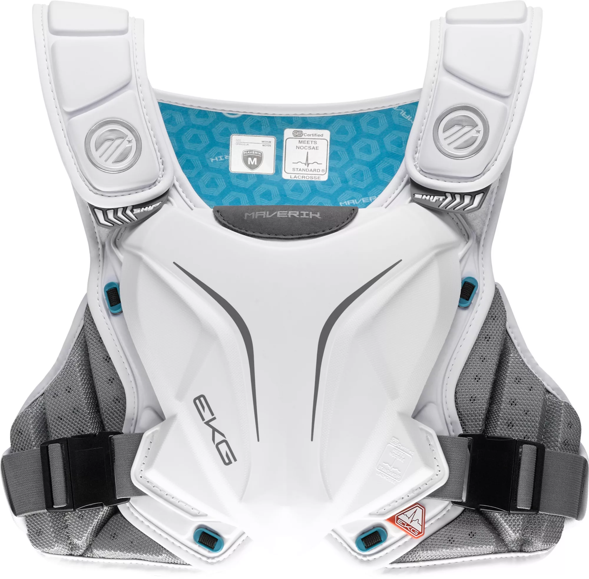 Maverik Boys' Shift External Kardiac Guard Speed Lacrosse Pad 3 Maverik Boys' Shift External Kardiac Guard Speed Lacrosse Pad