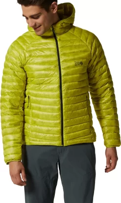 Mountain Hardwear Men's Ghost Whisperer Ultra Light Down Full-Zip Hooded Jacket