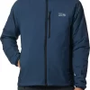 Mountain Hardwear Men's Kor Strata Hooded Jacket -Sports store 21MHAMKRSTRTHDDJCAPO Hardwear Navy