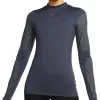 Nike Women's Therma-FIT ADV Hyperwarm Pro Mock Neck Long Sleeve Top -Sports store 21NIKWH21HYPRWRMPAPT Thunder Blue