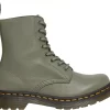 Dr. Martens Women's 1460 Pascal Boots -Sports store 21OYIW1460WPSCLVRFBO Green
