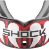 Shock Doctor Youth Gel Max Power Drip Fang Mouthguard -Sports store 21SKRYGLMXPWRMGDRSPM Black Red White