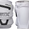 STX Men's Cell V Lacrosse Elbow Pads 1 STX Men's Cell V Lacrosse Elbow Pads -Sports store 21STXMCLLVLBWPDXXLXP White
