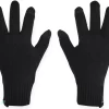 Under Armour Women's UA Around Town Gloves -Sports store 21UARWRNDTWNGLVSXCLD Black Gray Wolf