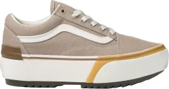 Vans Canvas Old Skool Stacked Platform Shoes