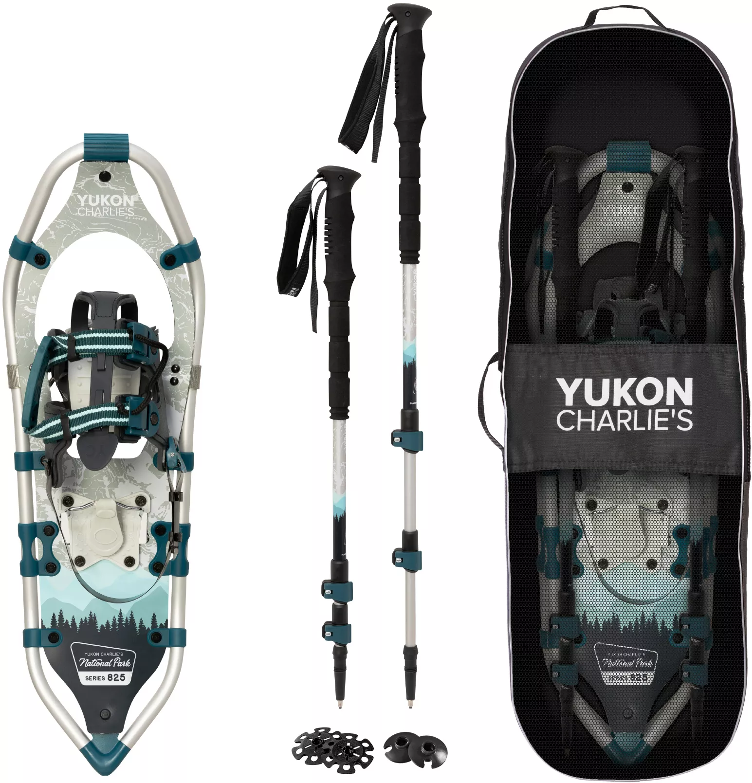 Yukon Charlies V Frame Aluminum Snowshoe Kit 821 3 Yukon Charlies V Frame Aluminum Snowshoe Kit 821