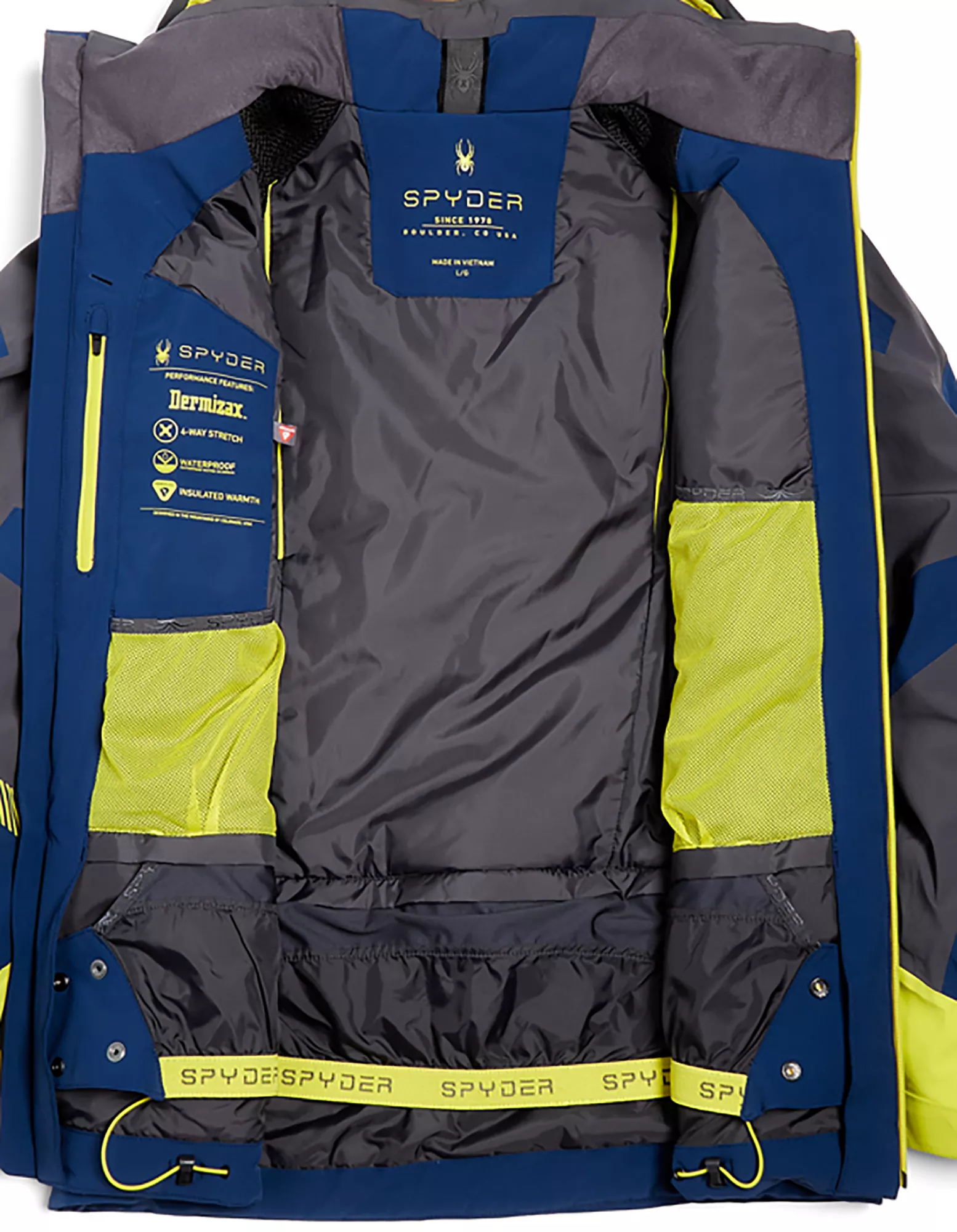 Spyder Men's Leader Jacket 9 Spyder Men's Leader Jacket - Image 7