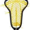 Epoch Women's Purpose 15 3D Strung Lacrosse Head -Sports store 22EPLWPRPS15STRNGLXC Black Yellow